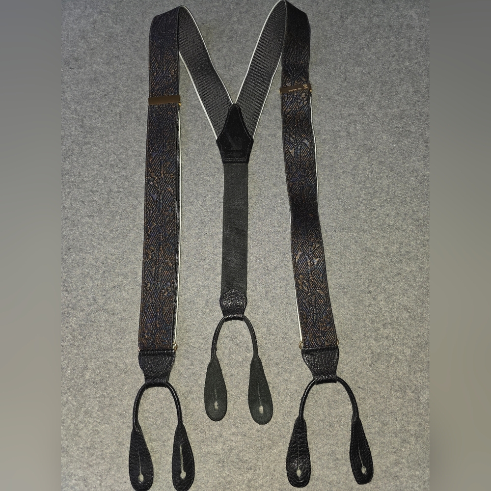 Vintage L'Aiglon France Men's Suspenders